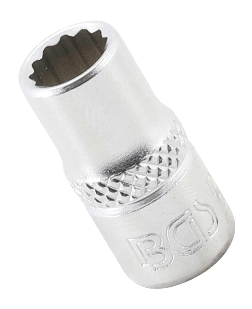 BGS 10874 Nuss / Stecknuss / Steckschlüsseleinsatz Zwölfkant SW 9/32" Antrieb 6,3mm (1/4")