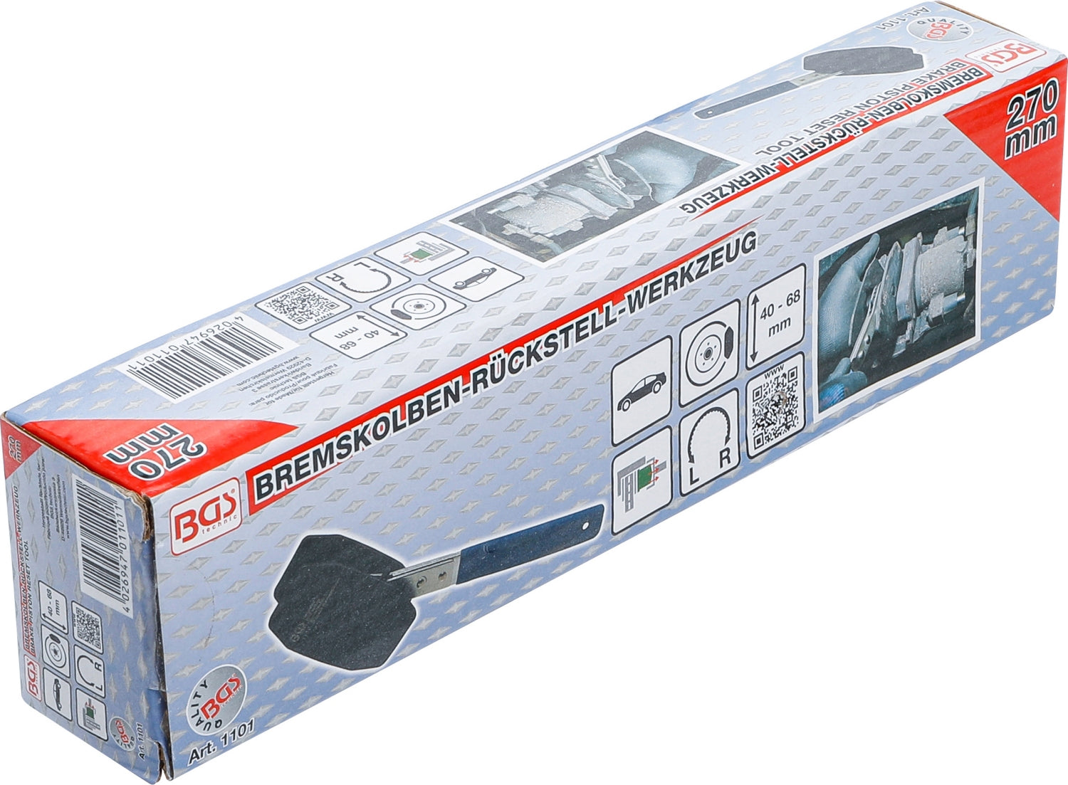 BGS 1101 Rückstellwerkzeug für Bremskolben mit Ratschenfunktion