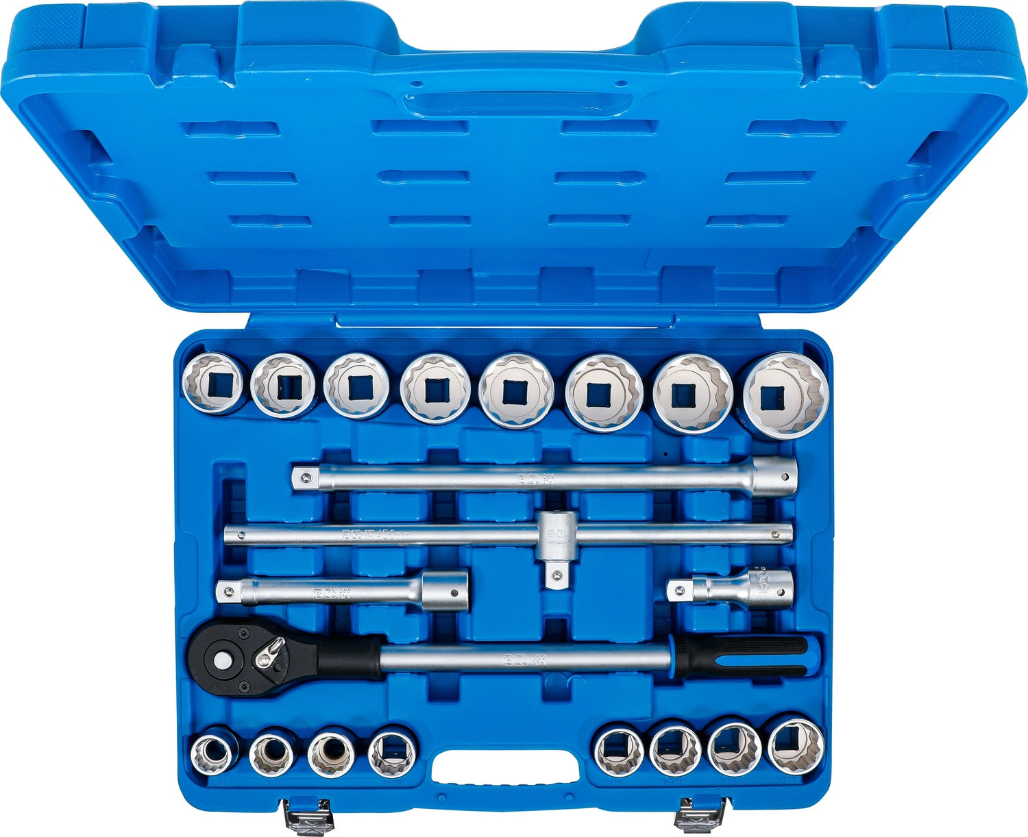 BGS 1107 ZOLL Satz Steckschlüssel Antrieb 20mm (3/4") 21 teilig