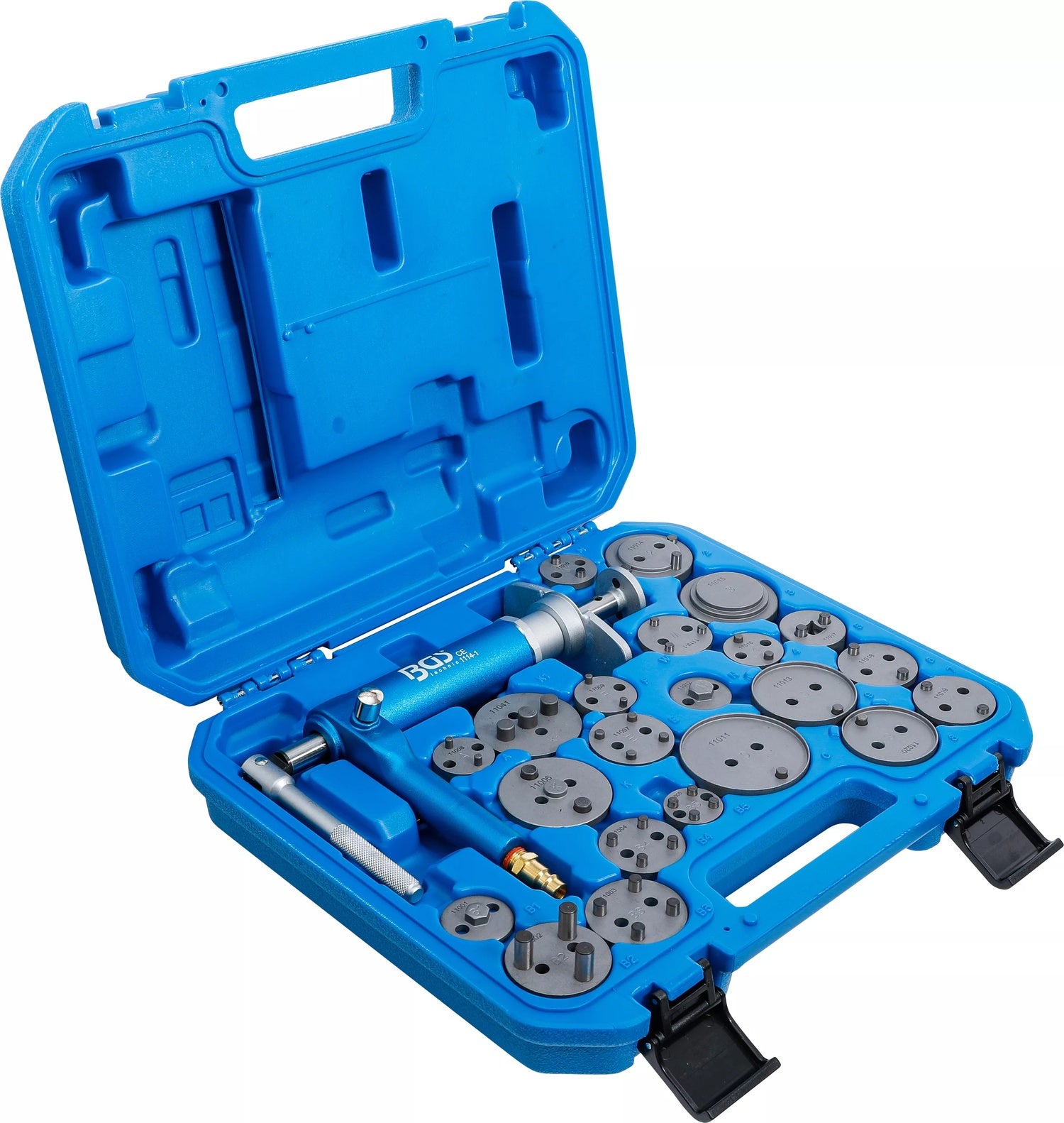 BGS 1114 Satz Rückstellwerkzeug für Bremskolben pneumatisch 22 teilig