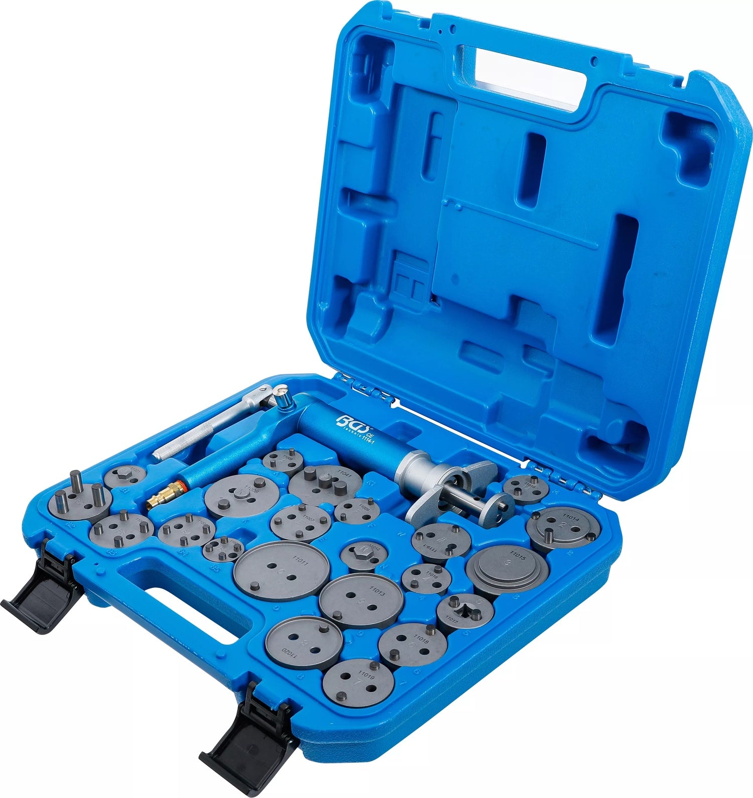 BGS 1114 Satz Rückstellwerkzeug für Bremskolben pneumatisch 22 teilig