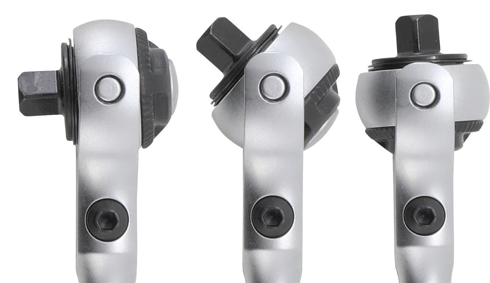 BGS 112 Umschaltknarre / Knarre mit Kugelkopf Abtrieb Außenvierkant 6,3 mm (1/4")