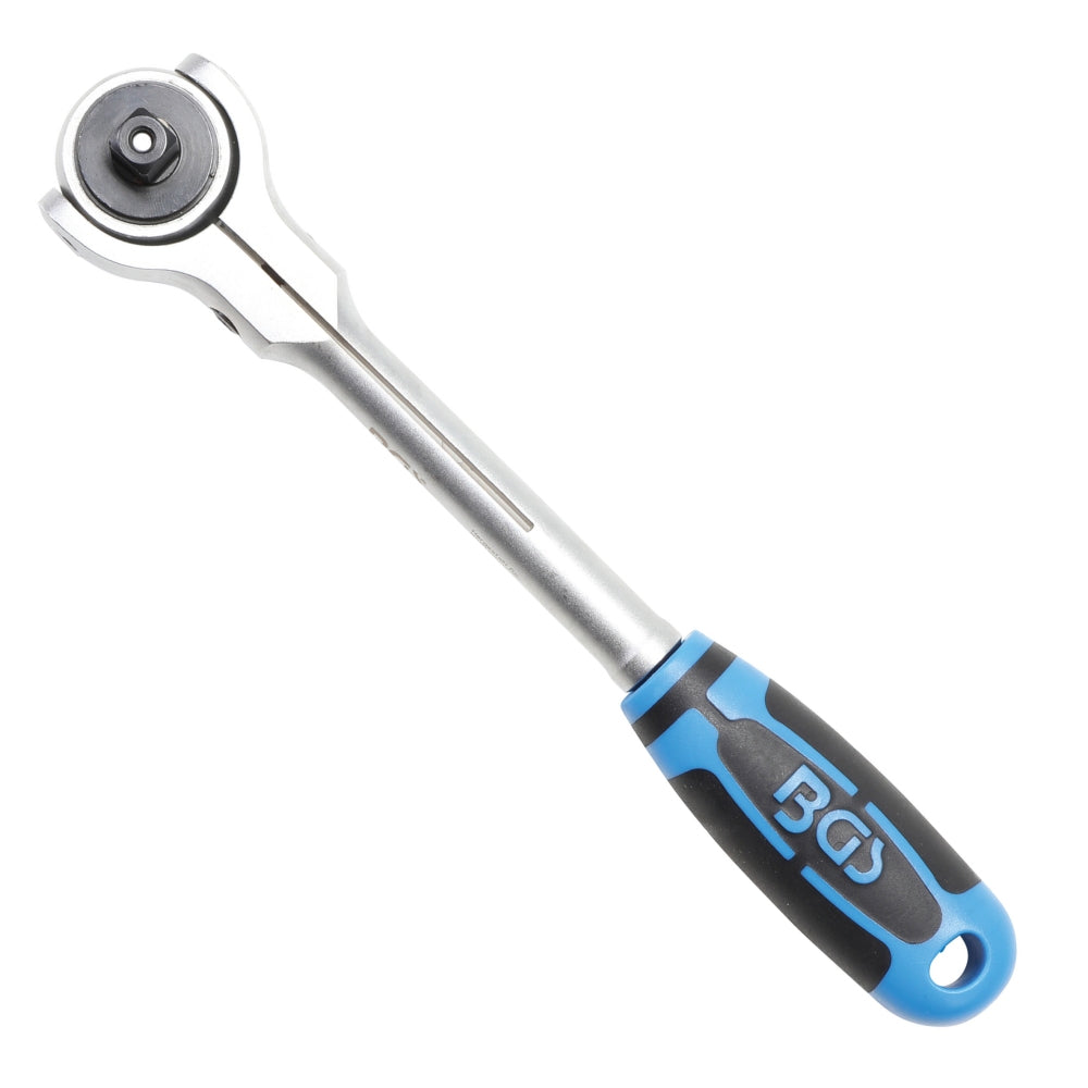 BGS 114 Umschaltknarre / Knarre mit Kugelkopf Abtrieb Außenvierkant 12,5mm (1/2")