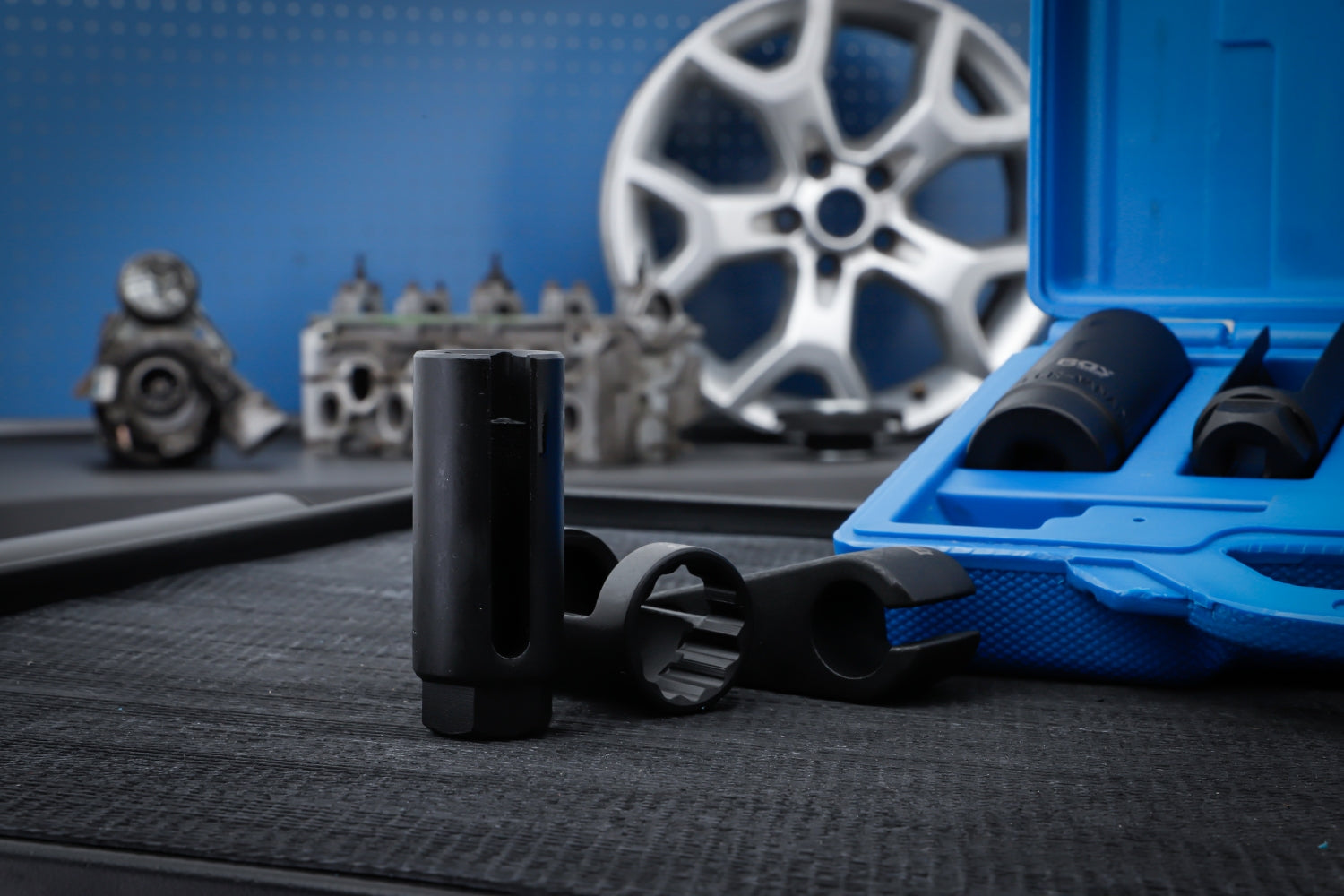 BGS 1140 Satz Werkzeuge für Lambdasonde Abgasanlage 7 teilig