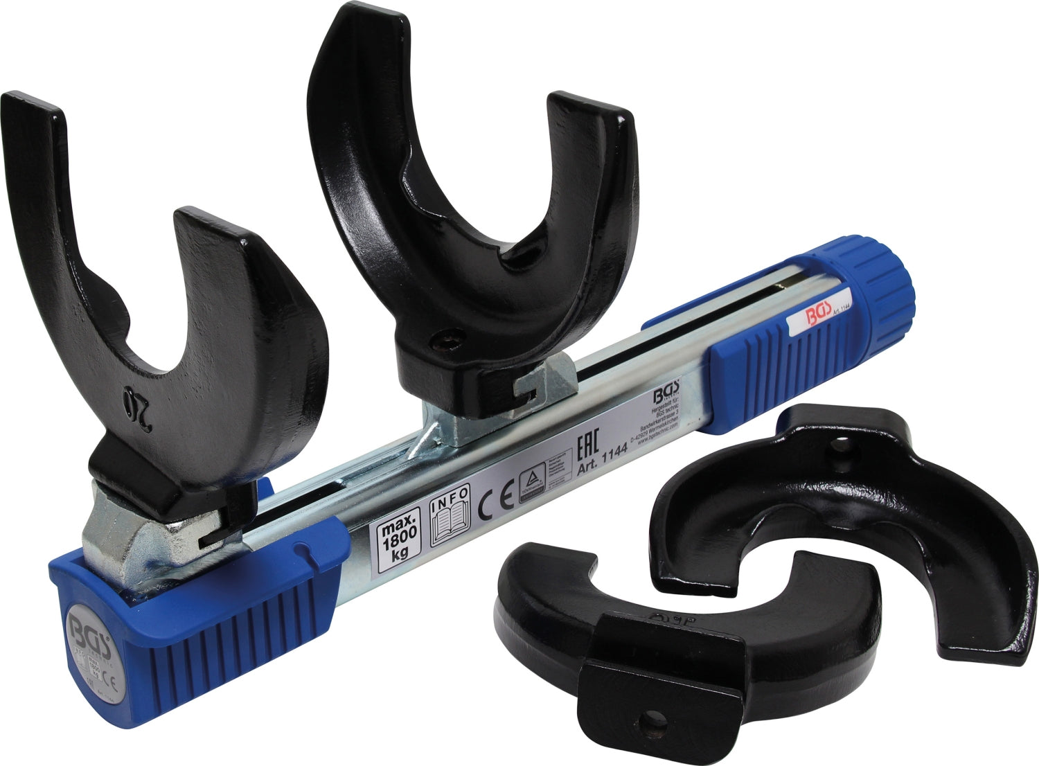 BGS 1144 Satz Federspanner 1800kg für zylindrische Spiralfedern