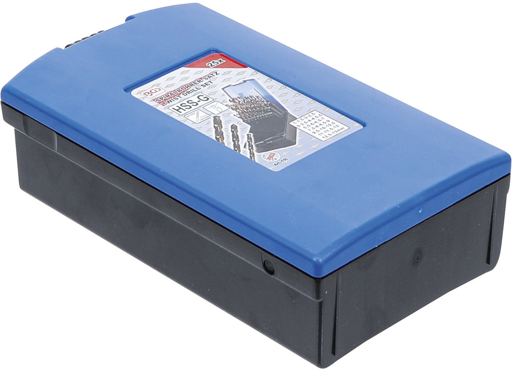 BGS 116 Satz Spiralbohrer / Bohrer HSS-G M35 1-13mm 0,5mm Abstufung Cobaltstahl