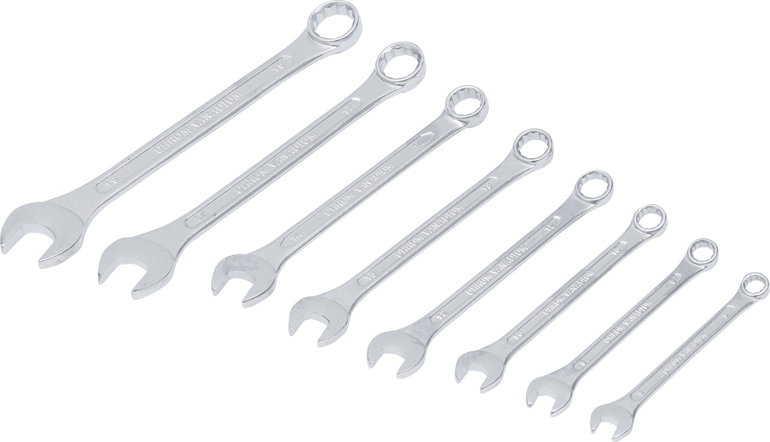 BGS 1193 Satz Ringmaulschlüssel 8-19mm metrisch 8 teilig