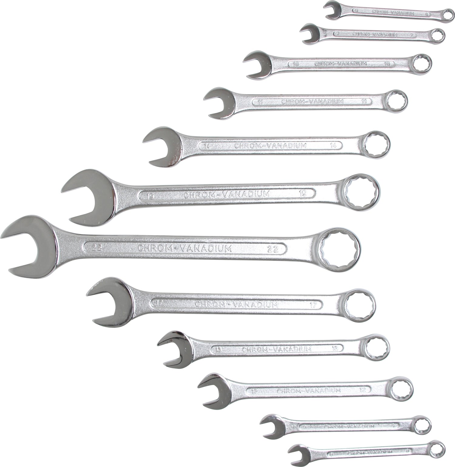 BGS 1194 Satz Ringmaulschlüssel 6-22mm metrisch 12 teilig