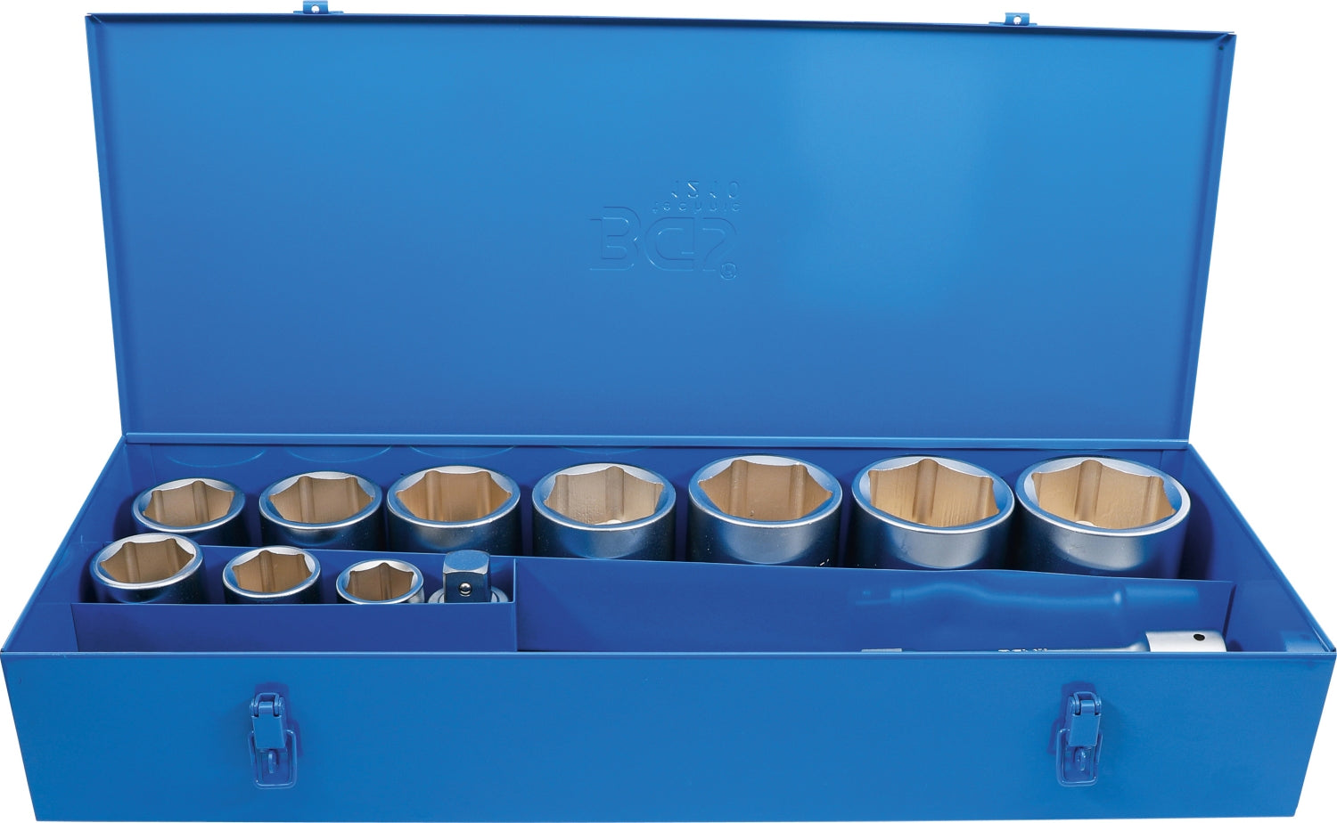 BGS 1210 Satz Steckschlüssel Antrieb 25mm (1") 36mm - 80mm speziell Landwirtschaft Schwerlastverkehr