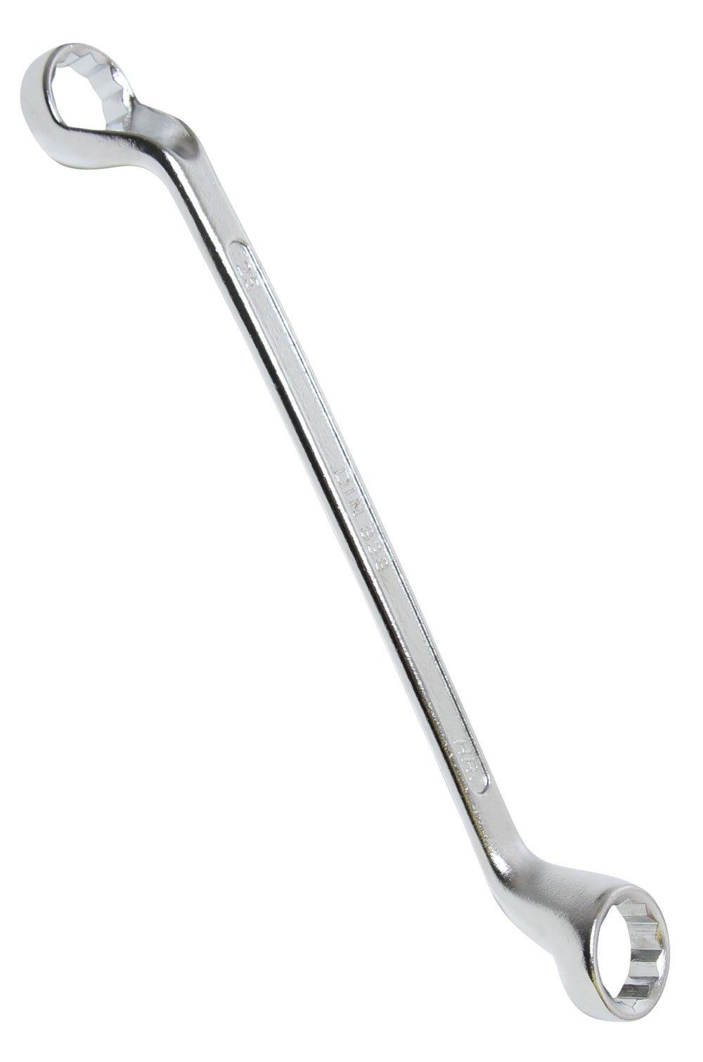 BGS 1214-25x28 Doppelringschlüssel gekröpft SW 25 x 28mm metrisch warm geschmiedet