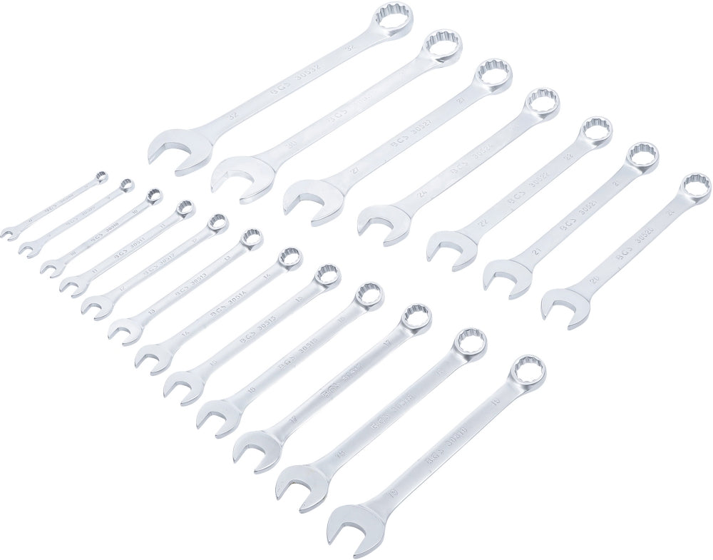 BGS 1219 Satz Ringmaulschlüssel SW 8 - 32mm metrisch 19 teilig