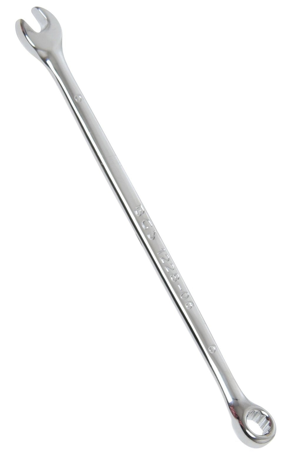 BGS 1228-6 Ringmaulschlüssel extra lang SW 6mm metrisch kalt geschmiedet hochglanz