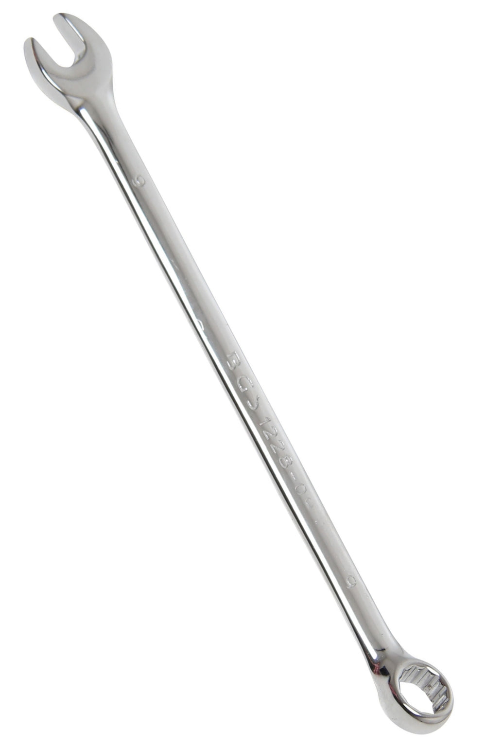 BGS 1228-9 Ringmaulschlüssel extra lang SW 9mm metrisch kalt geschmiedet hochglanz