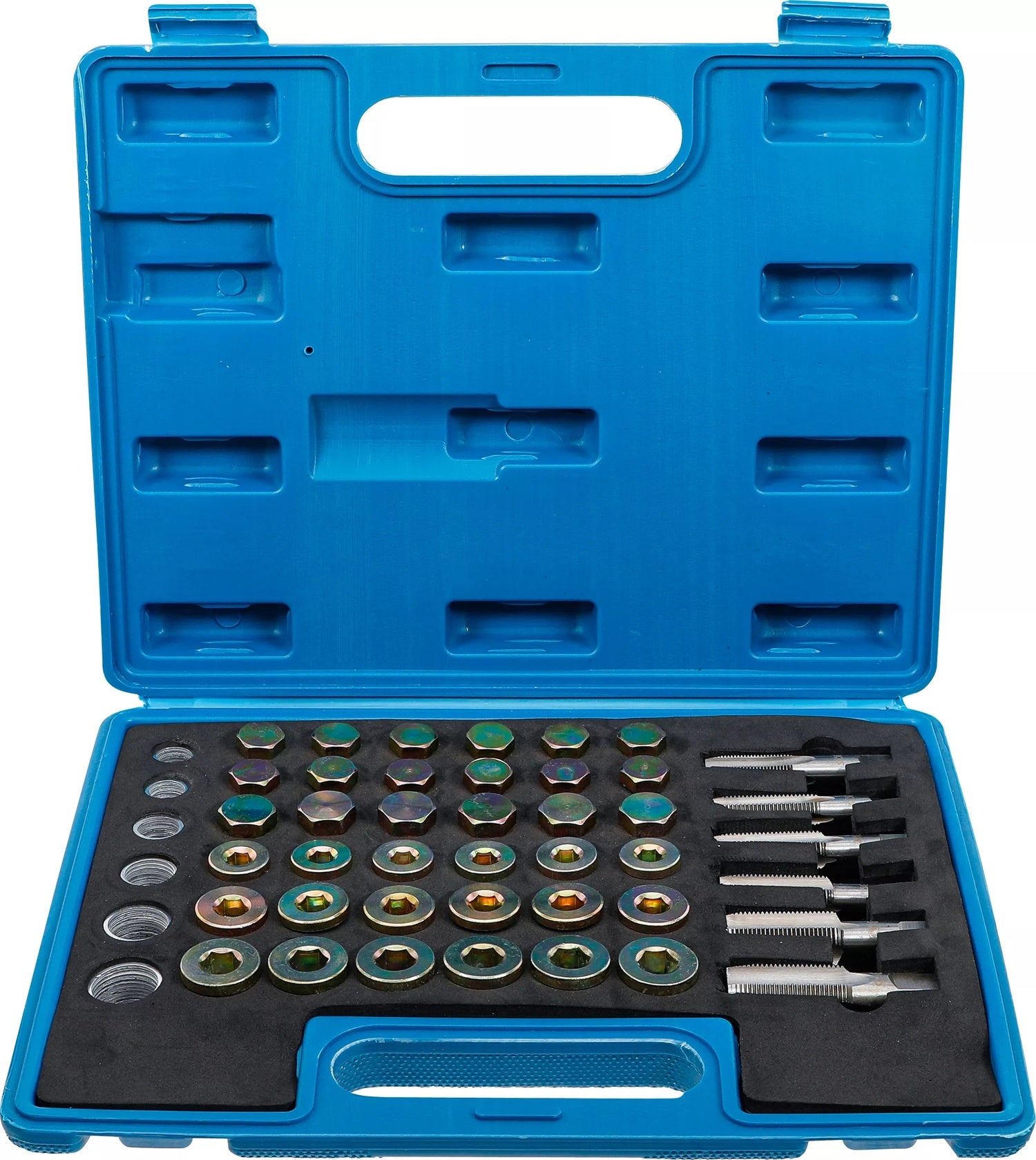 BGS 123 Reparatursatz für Ölablassgewinde 114 teilig