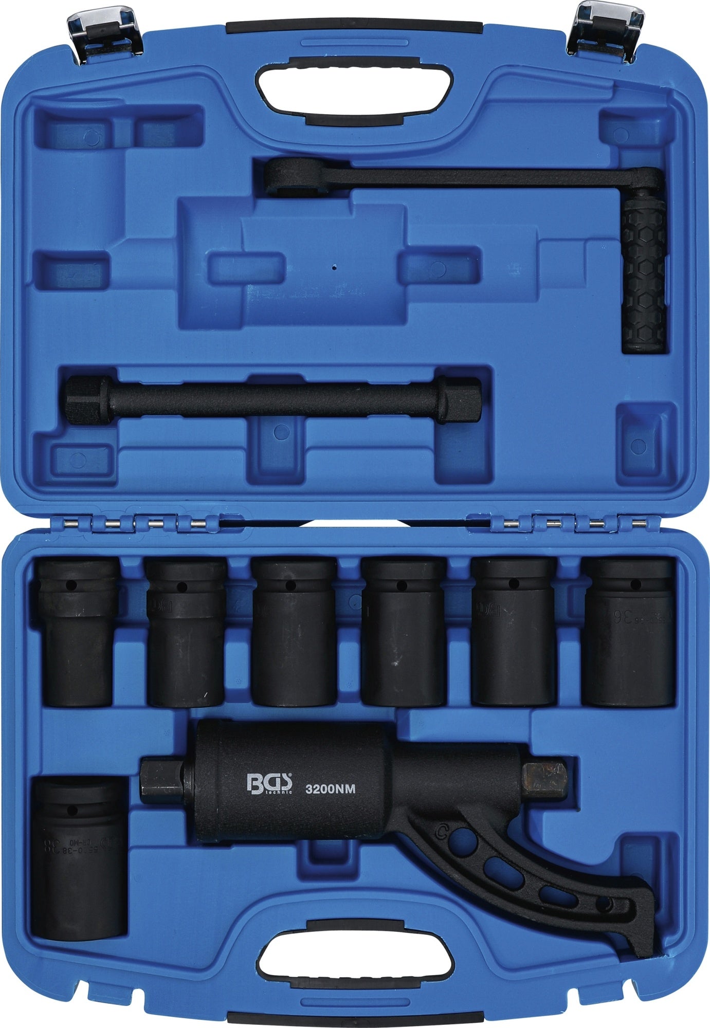 BGS 1230 Satz Drehmomentvervielfältiger 25mm (1") inklusive 7 Einsätzen