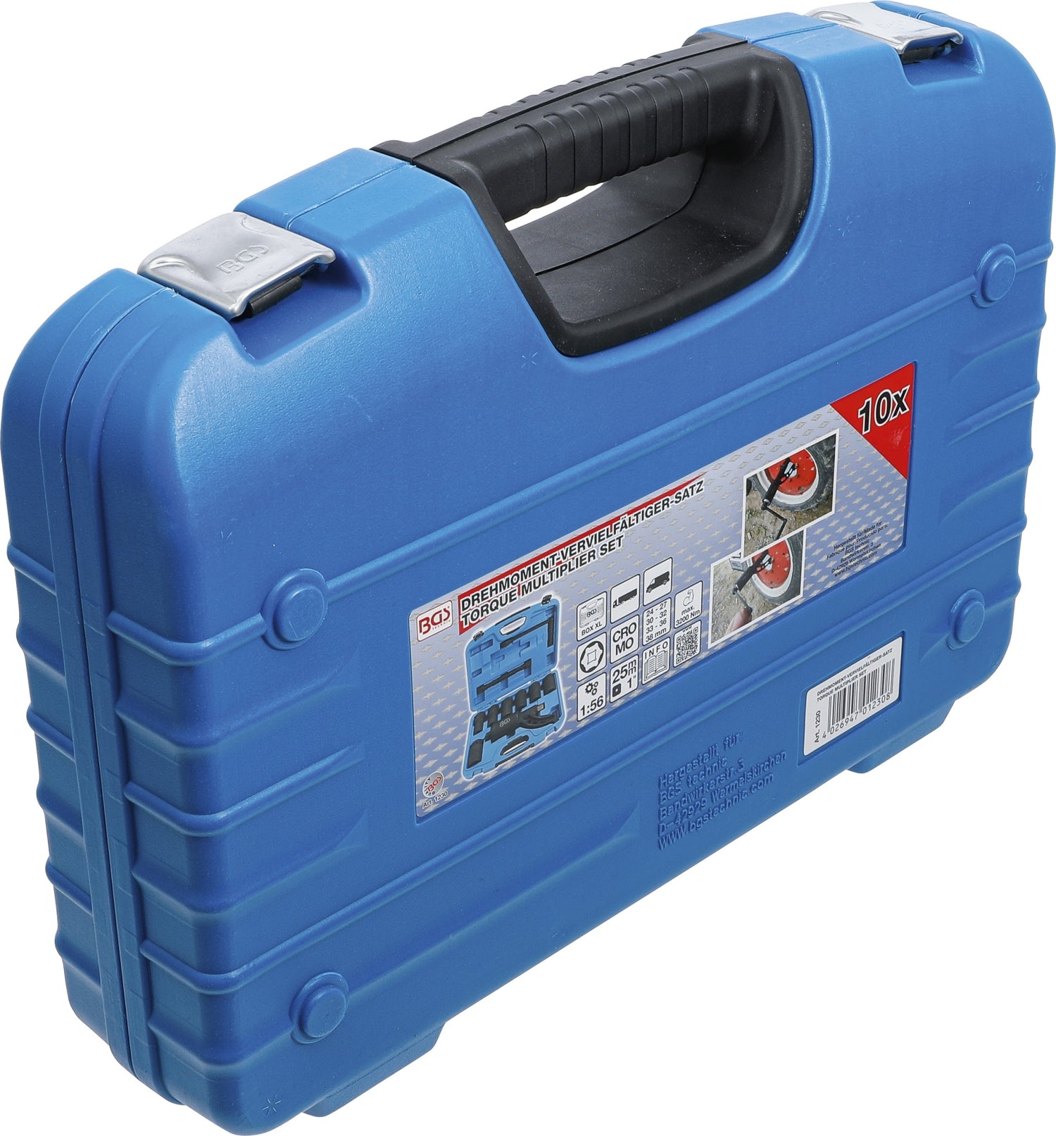 BGS 1230 Satz Drehmomentvervielfältiger 25mm (1") inklusive 7 Einsätzen