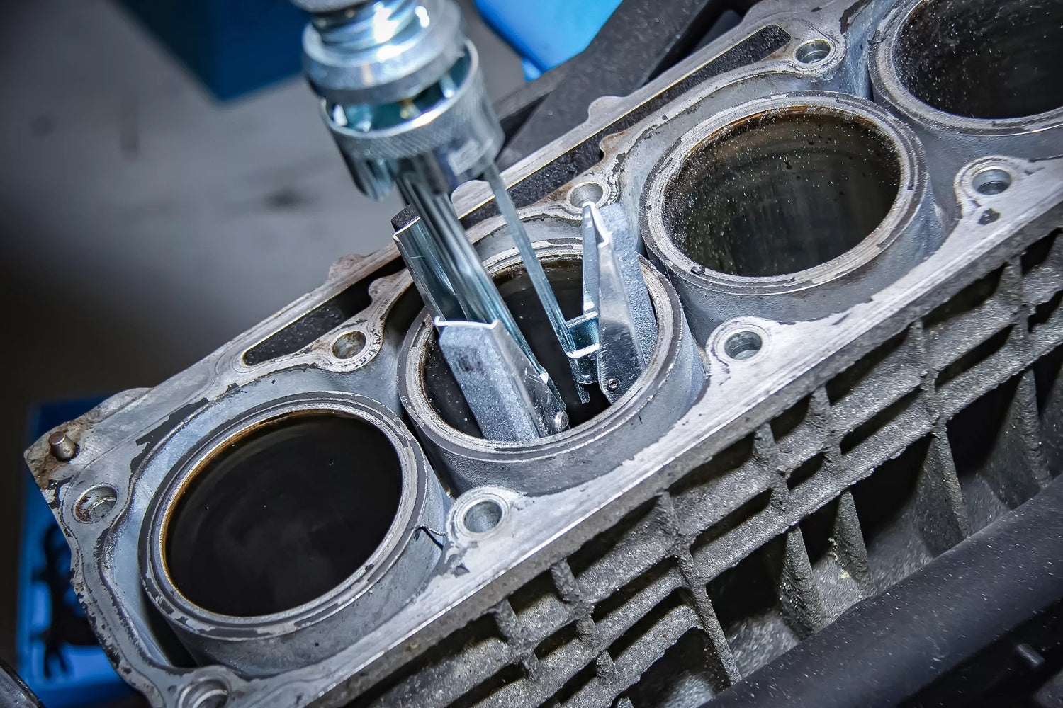 BGS 1257 Set Ersatzbacken Hornsteine für Horngerät 100mm 280 Körnung