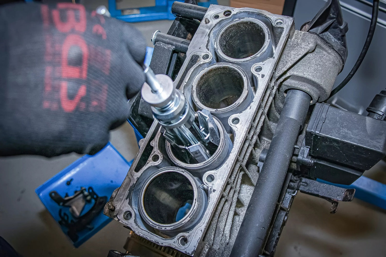 BGS 1257 Set Ersatzbacken Hornsteine für Horngerät 100mm 280 Körnung