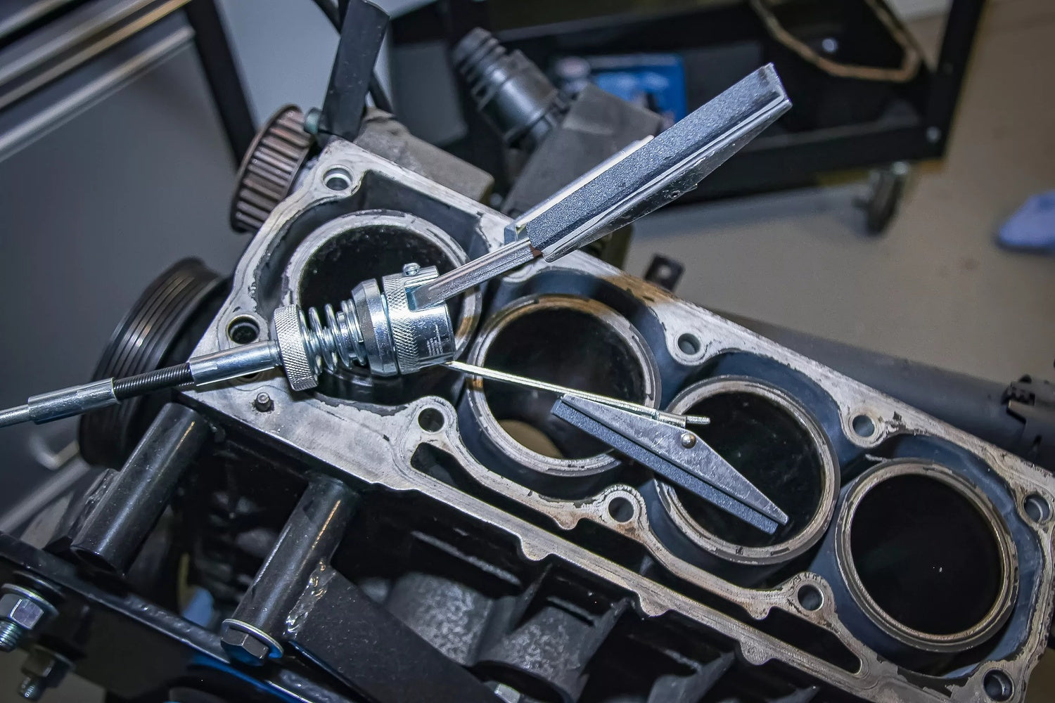 BGS 1257 Set Ersatzbacken Hornsteine für Horngerät 100mm 280 Körnung