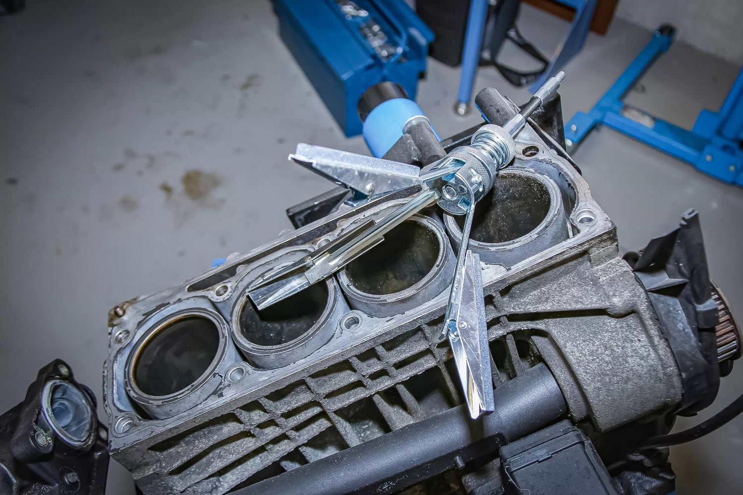 BGS 1257 Set Ersatzbacken Hornsteine für Horngerät 100mm 280 Körnung