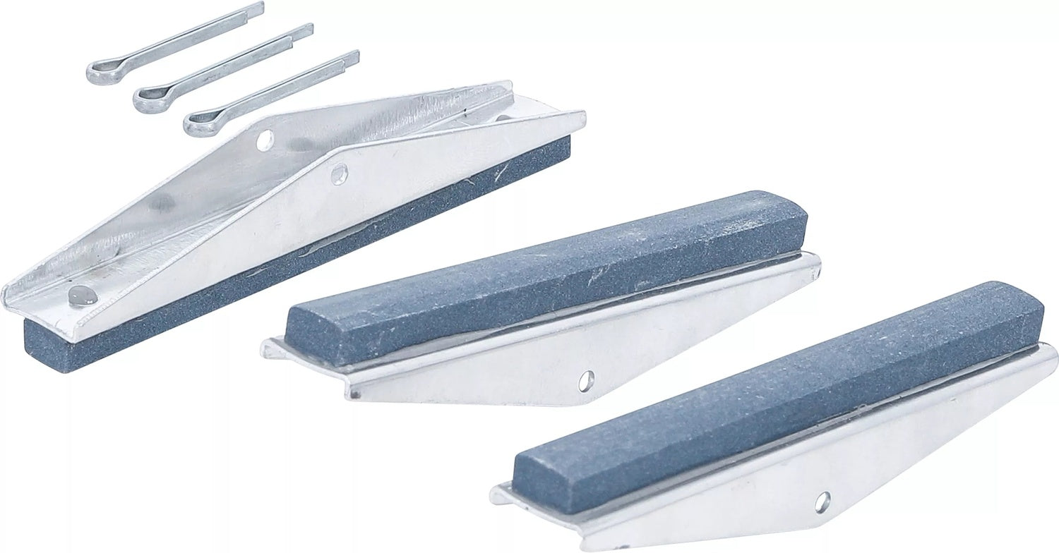 BGS 1257 Set Ersatzbacken Hornsteine für Horngerät 100mm 280 Körnung