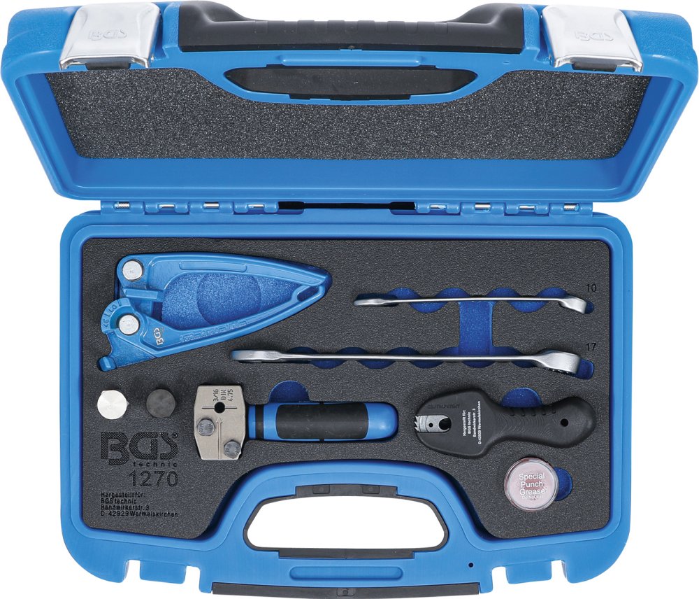 BGS 1270 Satz Bördel-, Biege- & Trennwerkzeug für Bremsleitungen 4,75mm (3/16")