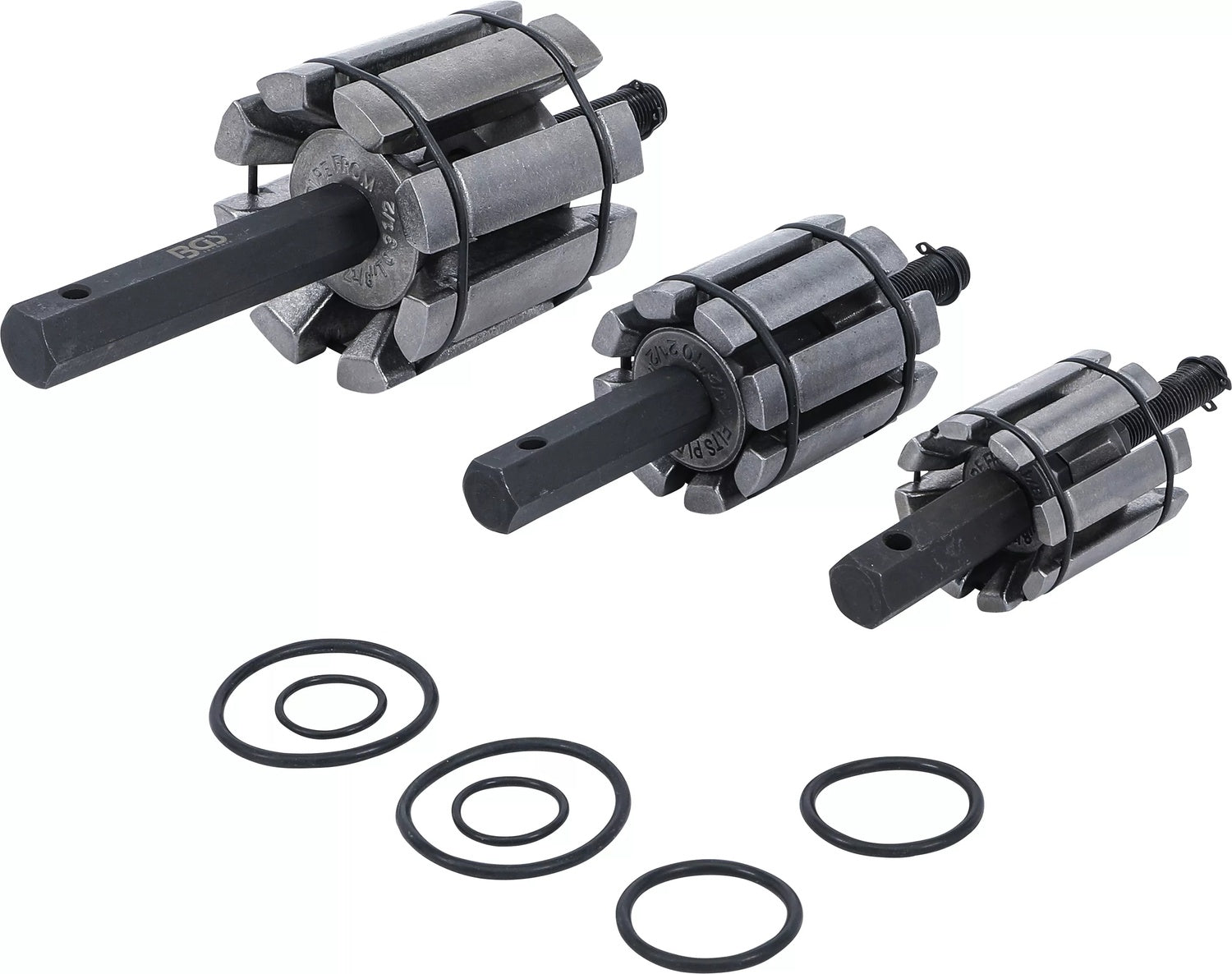 BGS 129 Satz Auspuffaufweiter / Rohraufweiter 3 teilig Aufweitungen von 29-87mm