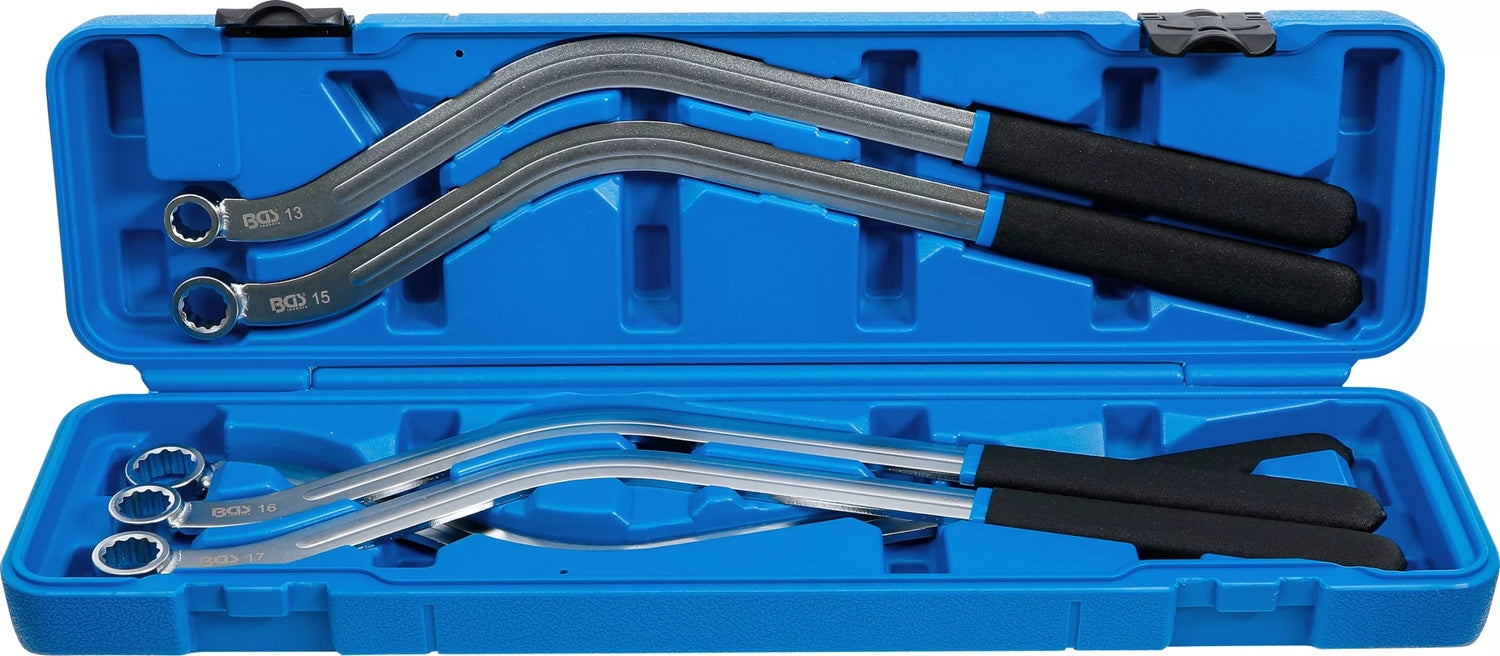 BGS 1314 Satz Spannrollenschlüssel Zwölfkant Spezialform 13 - 19mm 5 teilig