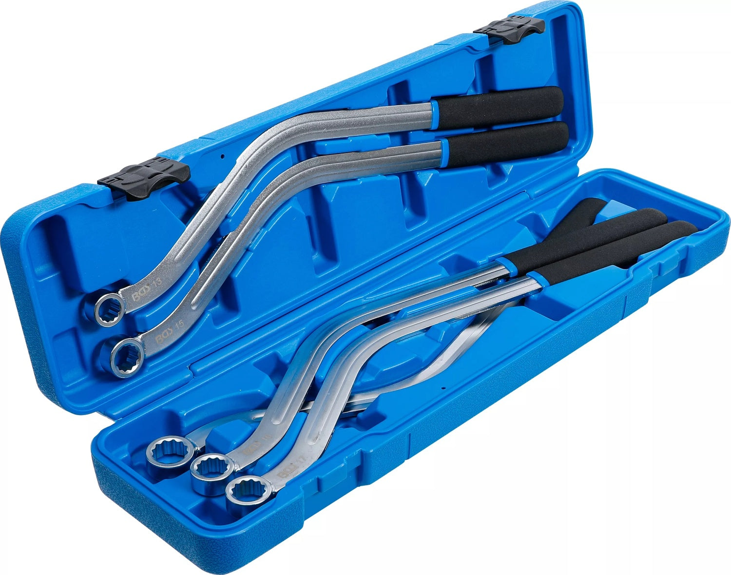 BGS 1314 Satz Spannrollenschlüssel Zwölfkant Spezialform 13 - 19mm 5 teilig