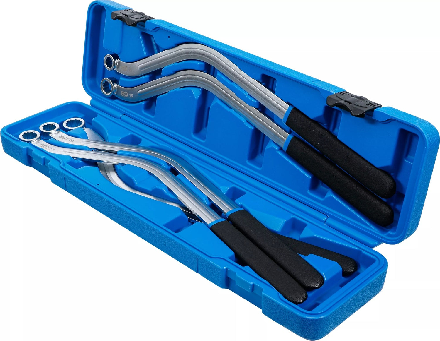 BGS 1314 Satz Spannrollenschlüssel Zwölfkant Spezialform 13 - 19mm 5 teilig