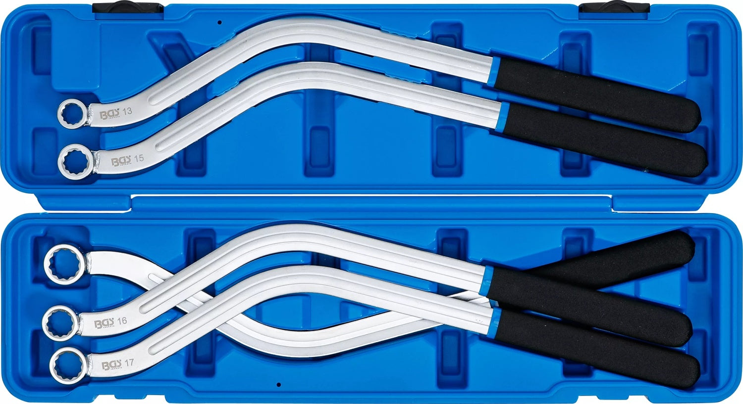 BGS 1314 Satz Spannrollenschlüssel Zwölfkant Spezialform 13 - 19mm 5 teilig
