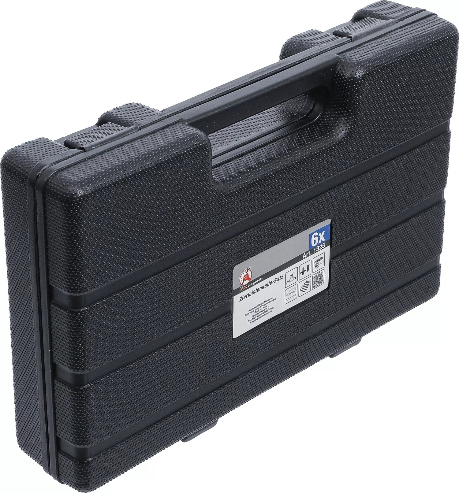 BGS DIY 1325 Satz Werkzeug für Zierleisten verschiedene Formen mit Niet Lösezange 6 teilig