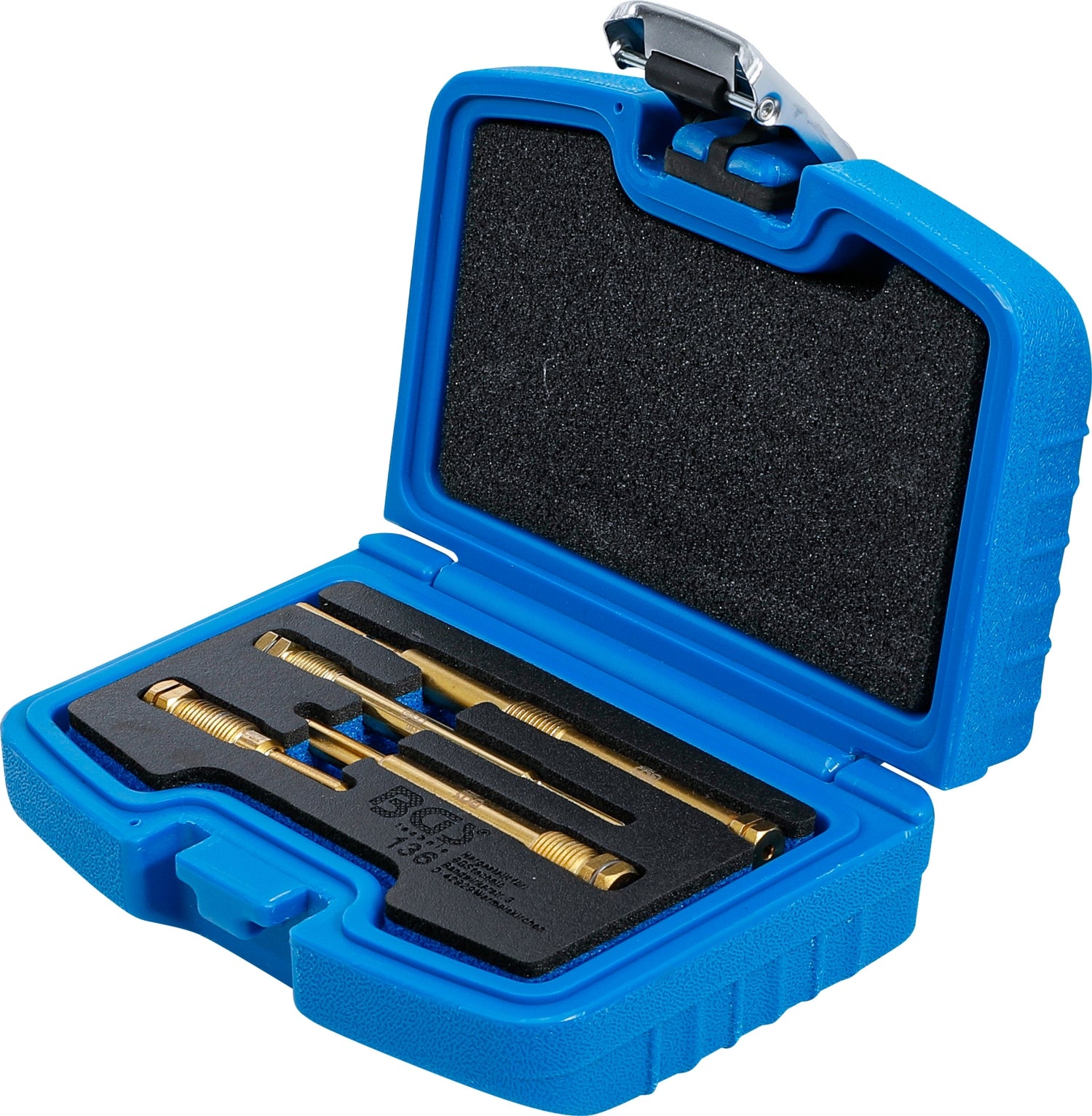 BGS 136 Satz Reibahle für Glühkerzenbohrungen 4 teilig