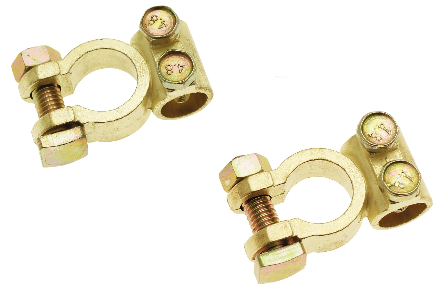 BGS 1408 2 Batterie Rundpolklemmen