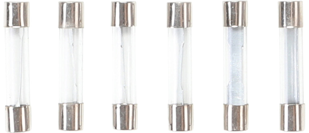 BGS 14125 Sortiment Glassicherungen Ø 6 x 30mm 120 teilig