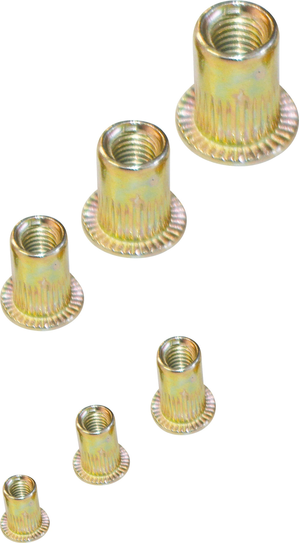 BGS 14126 Sortiment Nietmuttern Stahl M3 M4 M5 M6 M8 M10 verzinkt 150 teilig