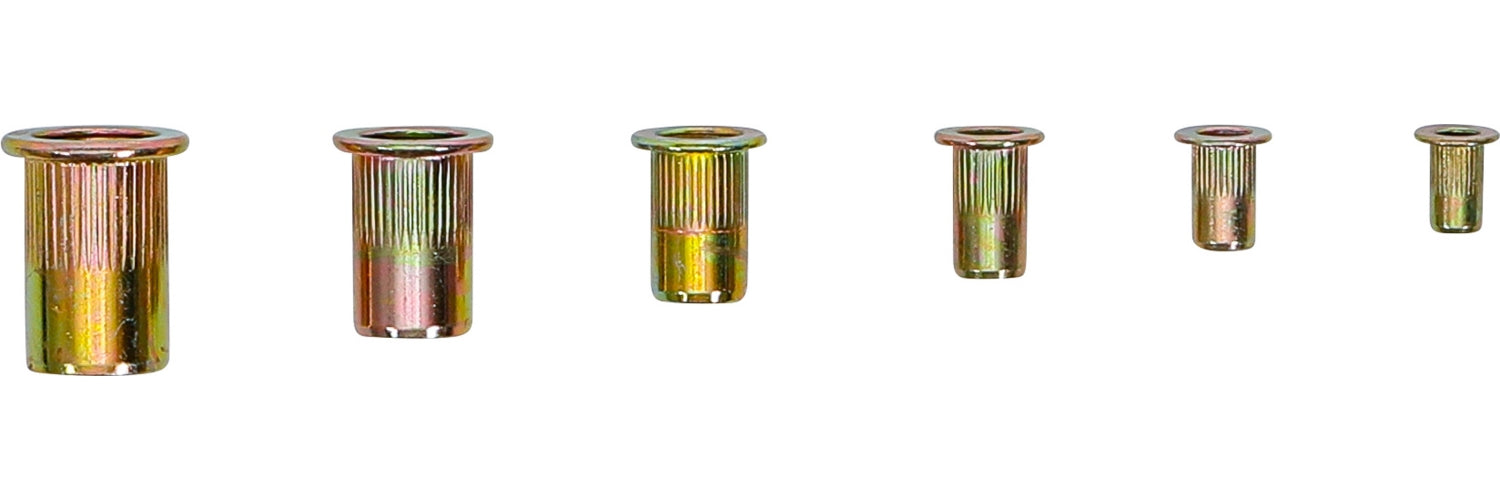 BGS 14126 Sortiment Nietmuttern Stahl M3 M4 M5 M6 M8 M10 verzinkt 150 teilig