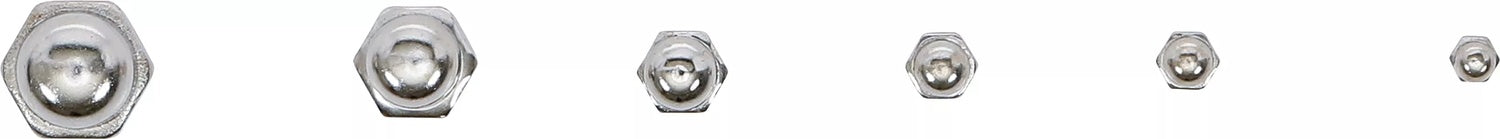 BGS 14130 Sortiment Hutmuttern M3 - M10 150 teilig