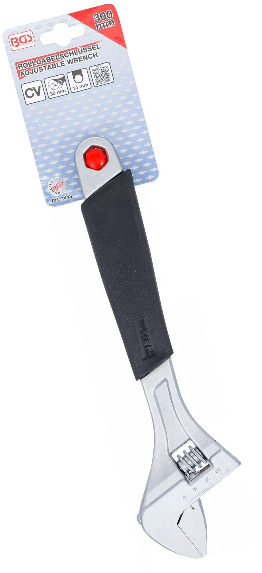 BGS 1443 Rollgabelschlüssel Länge 300mm max. 36mm Öffnung