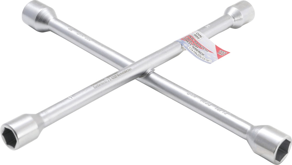 BGS 1455 Radkreuz PkW 17 x 19 x 22mm x 13/16"