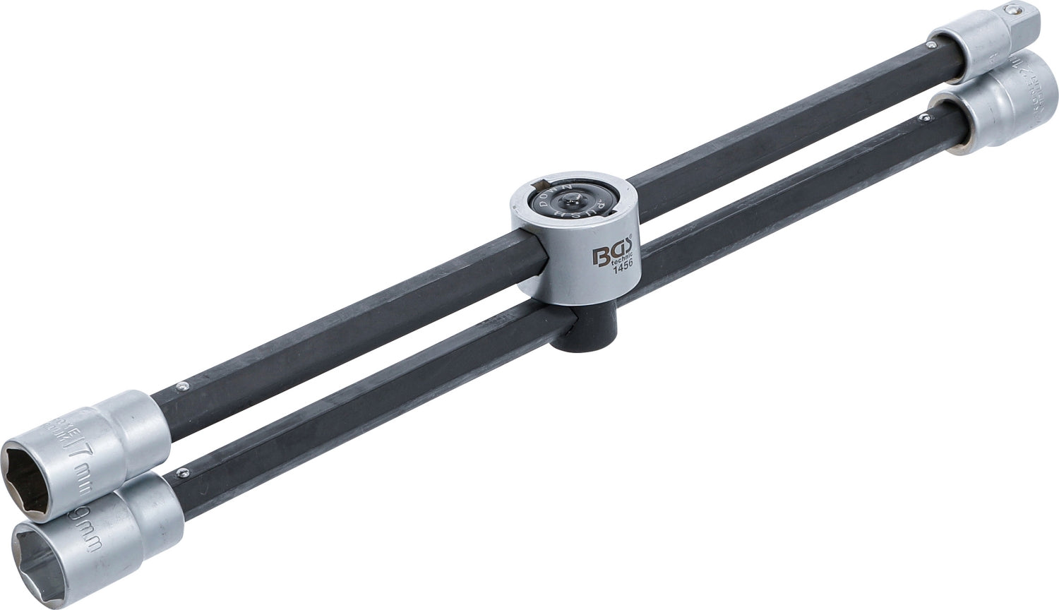 BGS 1456 PKW Radkreuz faltbar zusammenklappbar 17-19-21mm + Vierkant