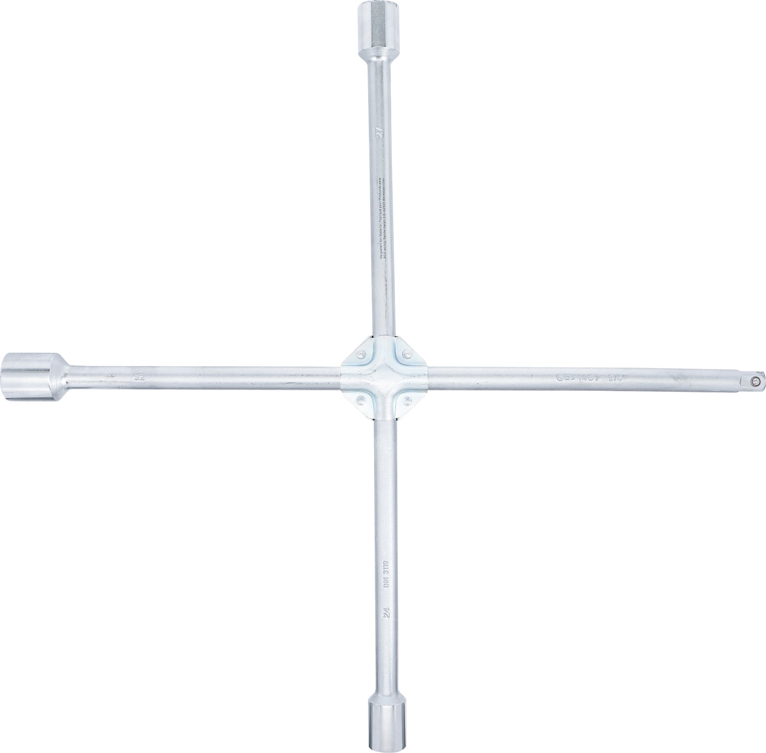 BGS 1457 Lkw Radkreuz Vierkant SW 24 x 27 x 32 x 20mm (3/4")