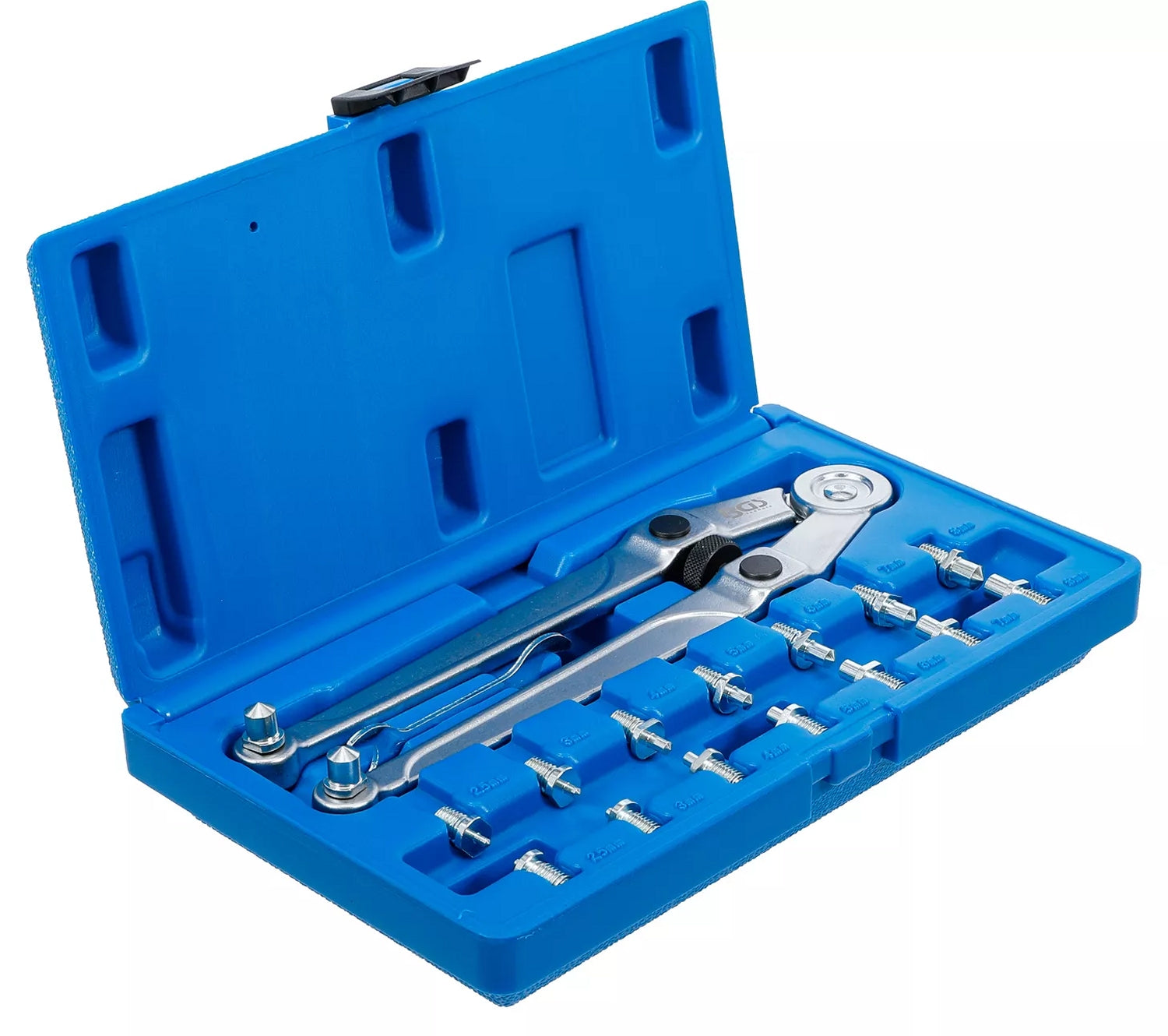 BGS 1464 Satz Stirnlochschlüssel verstellbar Ø 2,5 - 9mm