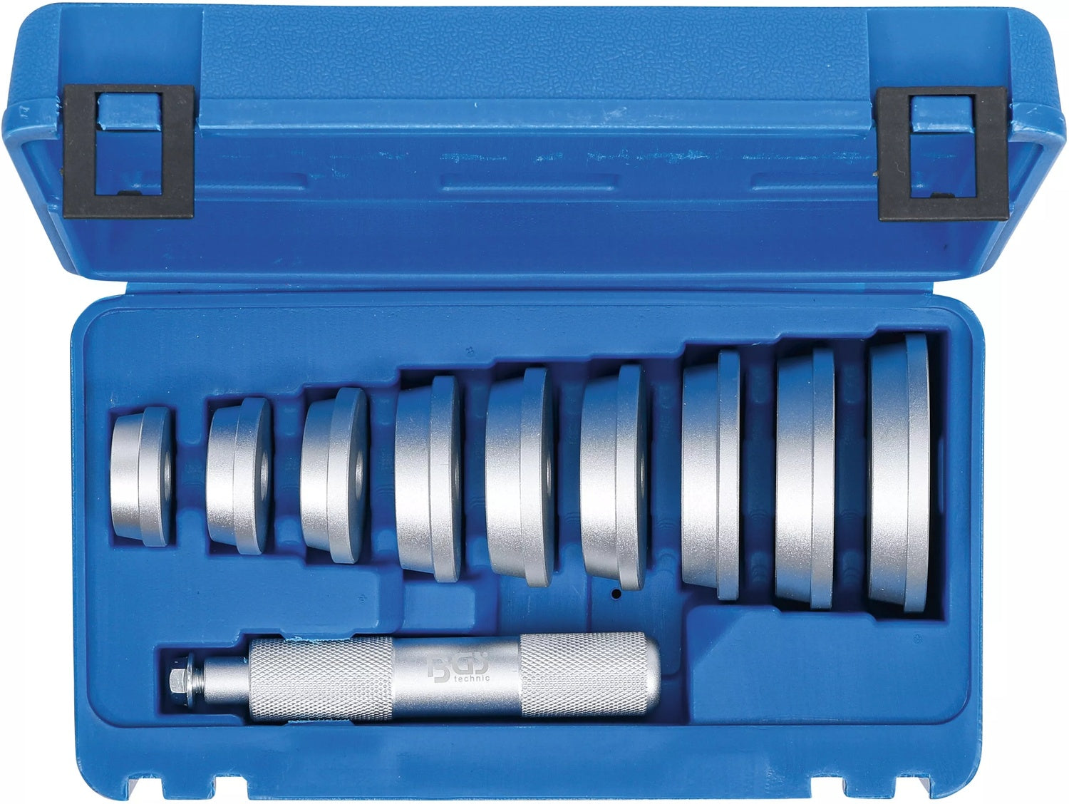BGS 1522 Satz Druckstücke 10 teilig zum Ausdrücken von Lagern und Wellen aus Aluminium