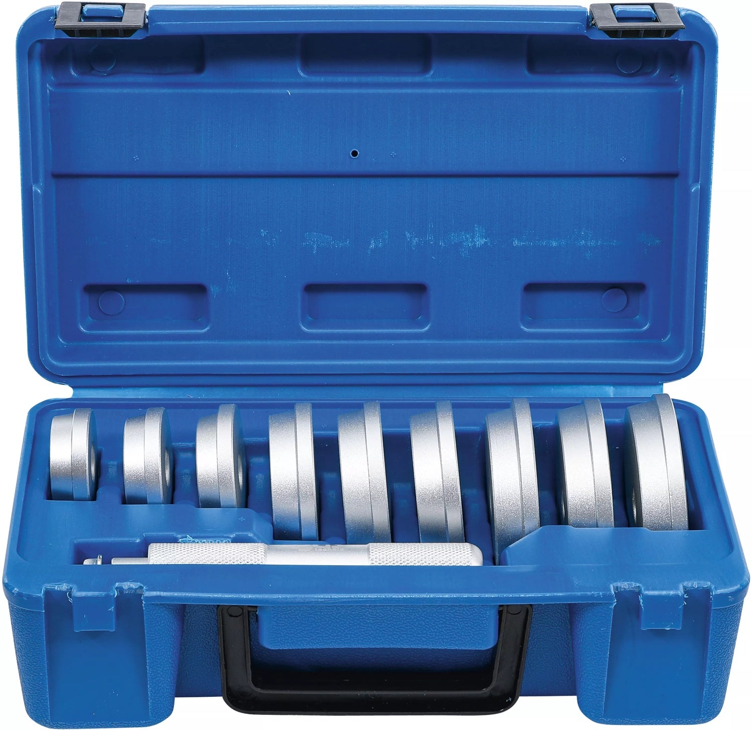 BGS 1522 Satz Druckstücke 10 teilig zum Ausdrücken von Lagern und Wellen aus Aluminium