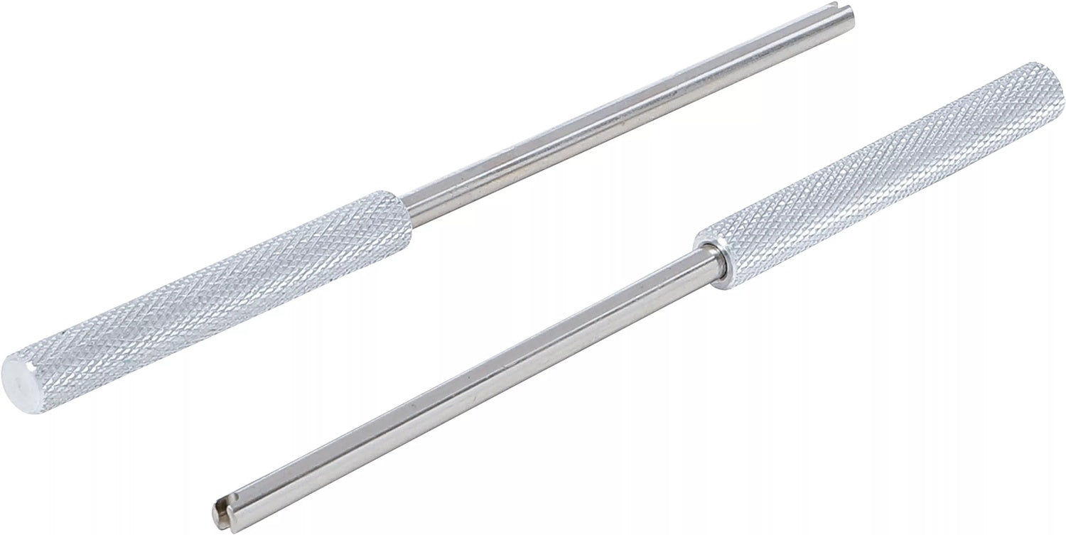 BGS 1536 Satz Werkzeug zum Eindrehen Ausdrehen von Reifenventilen 2 teilig