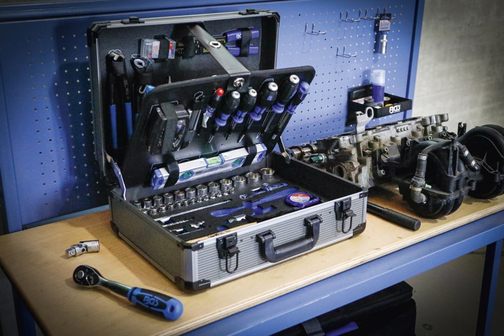 BGS 15501 Werkzeugkoffer mit verschiedenen Werkzeugen 149 teilig