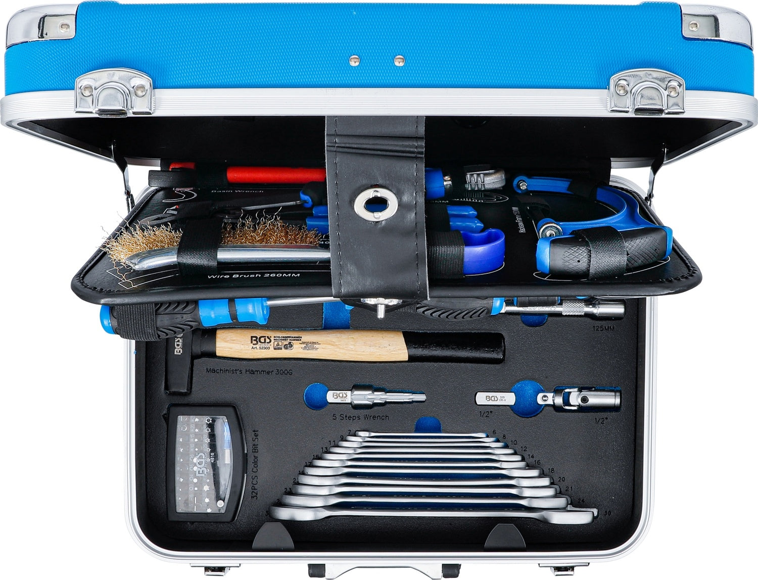 BGS 15502 Sanitär Werkzeugkoffer 95 teilig