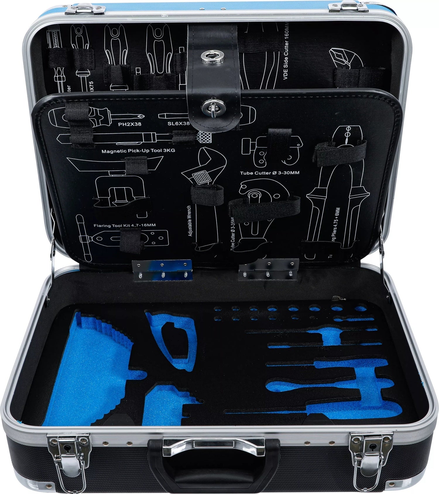 BGS 15504-1 ABS Kunststoff Leerkoffer für Artikel 15504