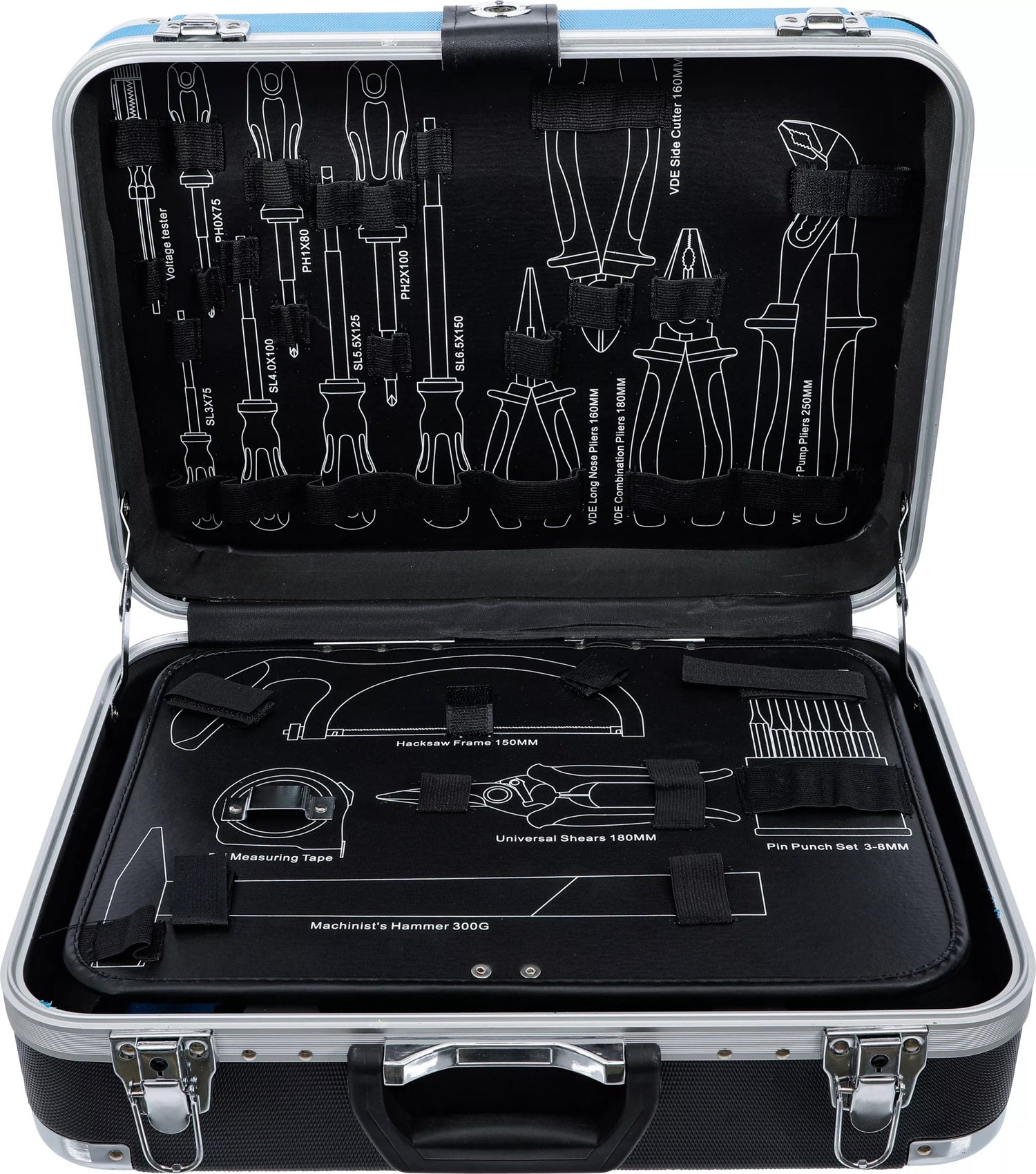 BGS 15504-1 ABS Kunststoff Leerkoffer für Artikel 15504